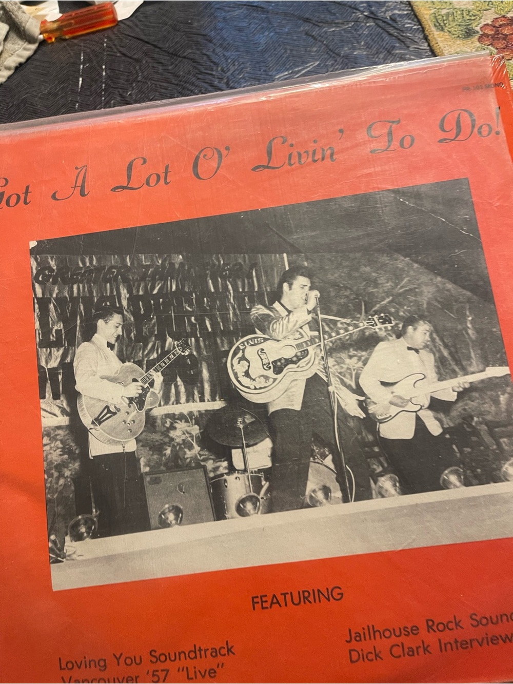 Elvis Presley –Got a Lot O Livin to Do - Live PR-101 Mono Sealed LP